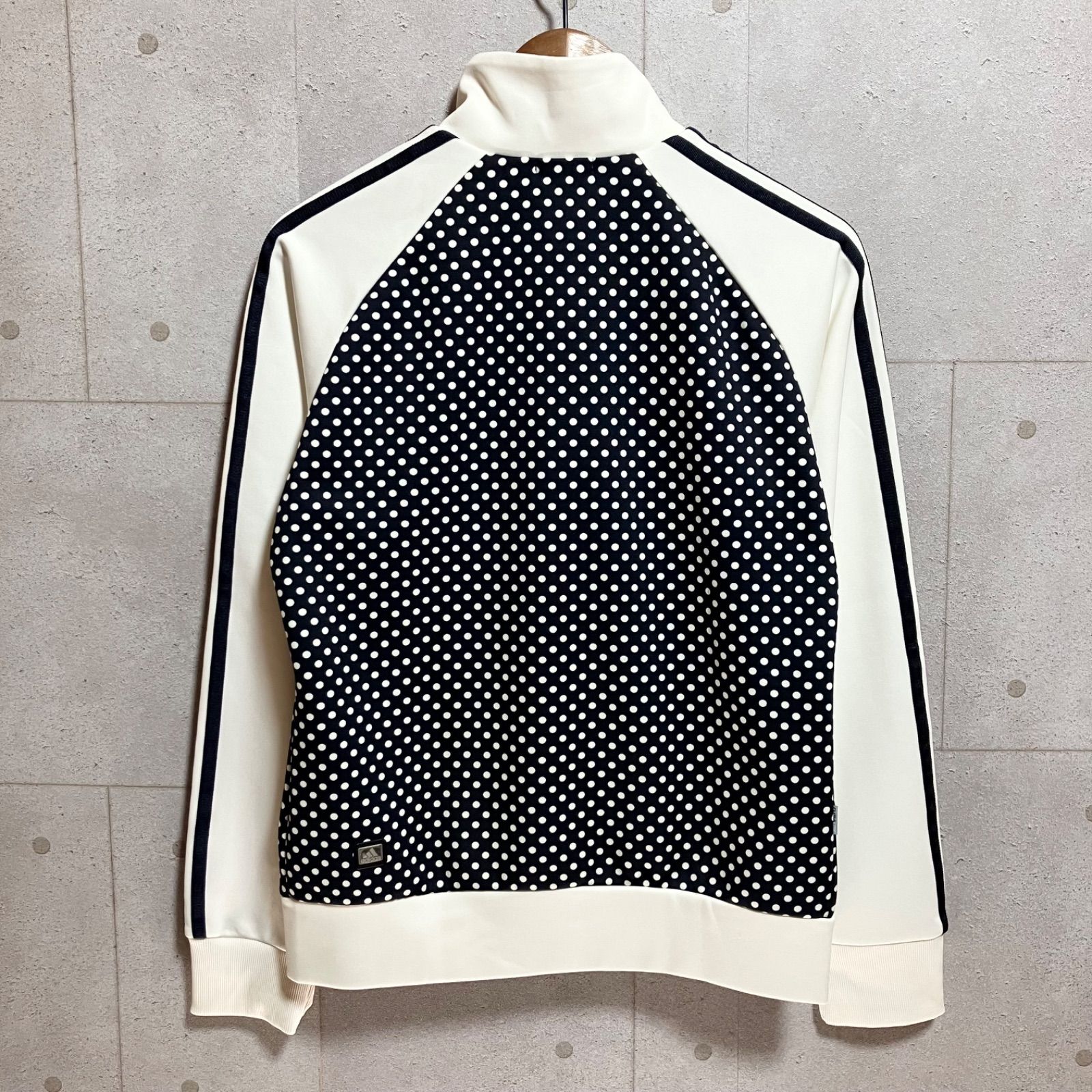 adidas アディダス ドット トラックジャケット ジャージ 水玉