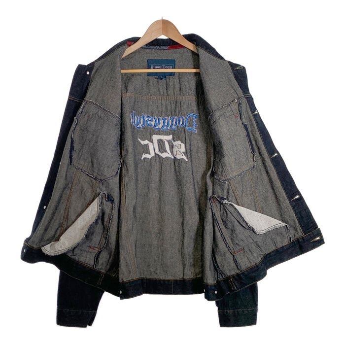 knuthmarf デニム ジャケット インディゴ Mサイズ クヌースマーフ denim over shirt jacket(unisex)/indigo | KNUTH MARF