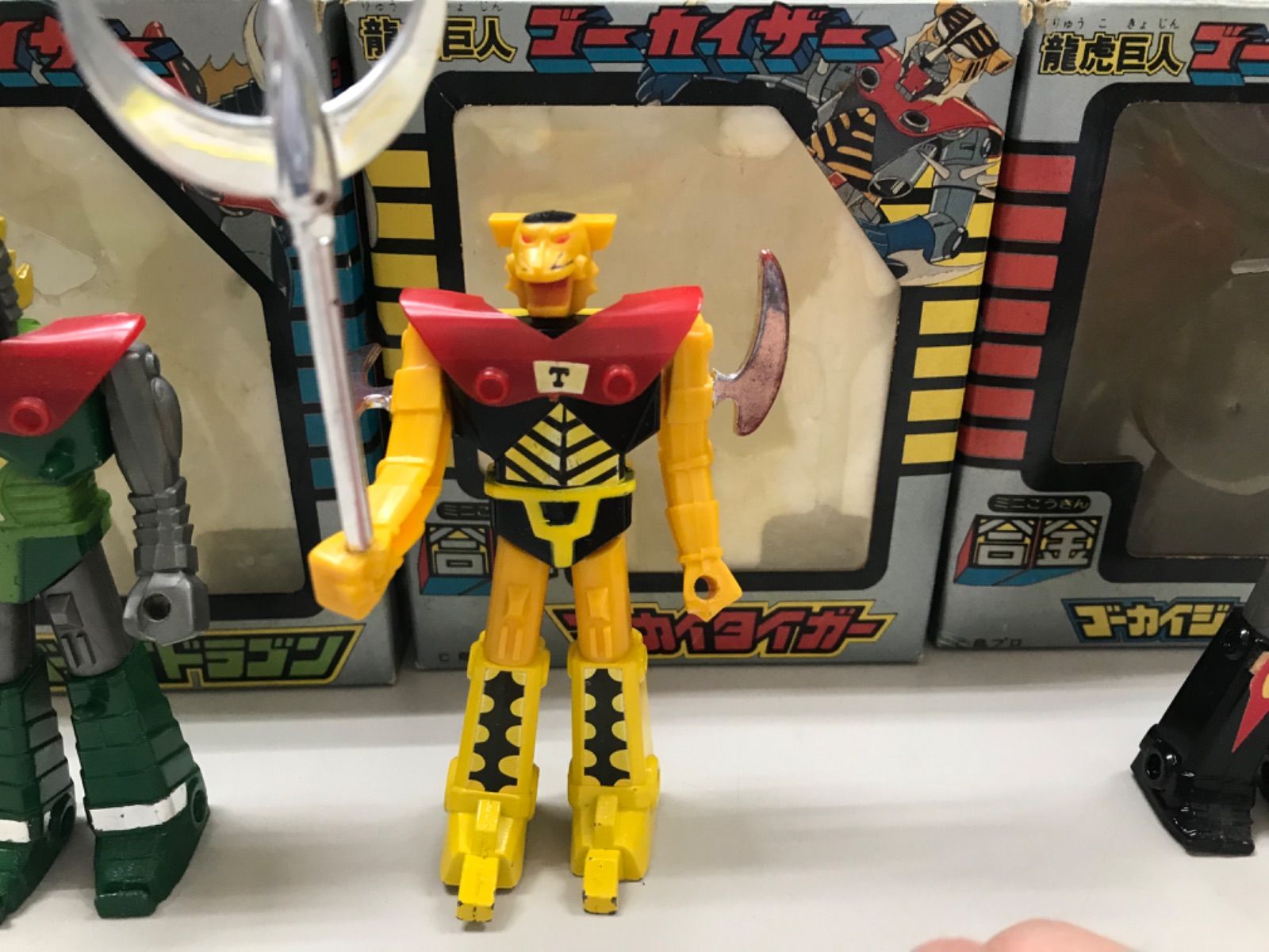 so50☆ タカトクトイス ミニ合金 龍虎巨人 ゴーカイザー ドラゴン
