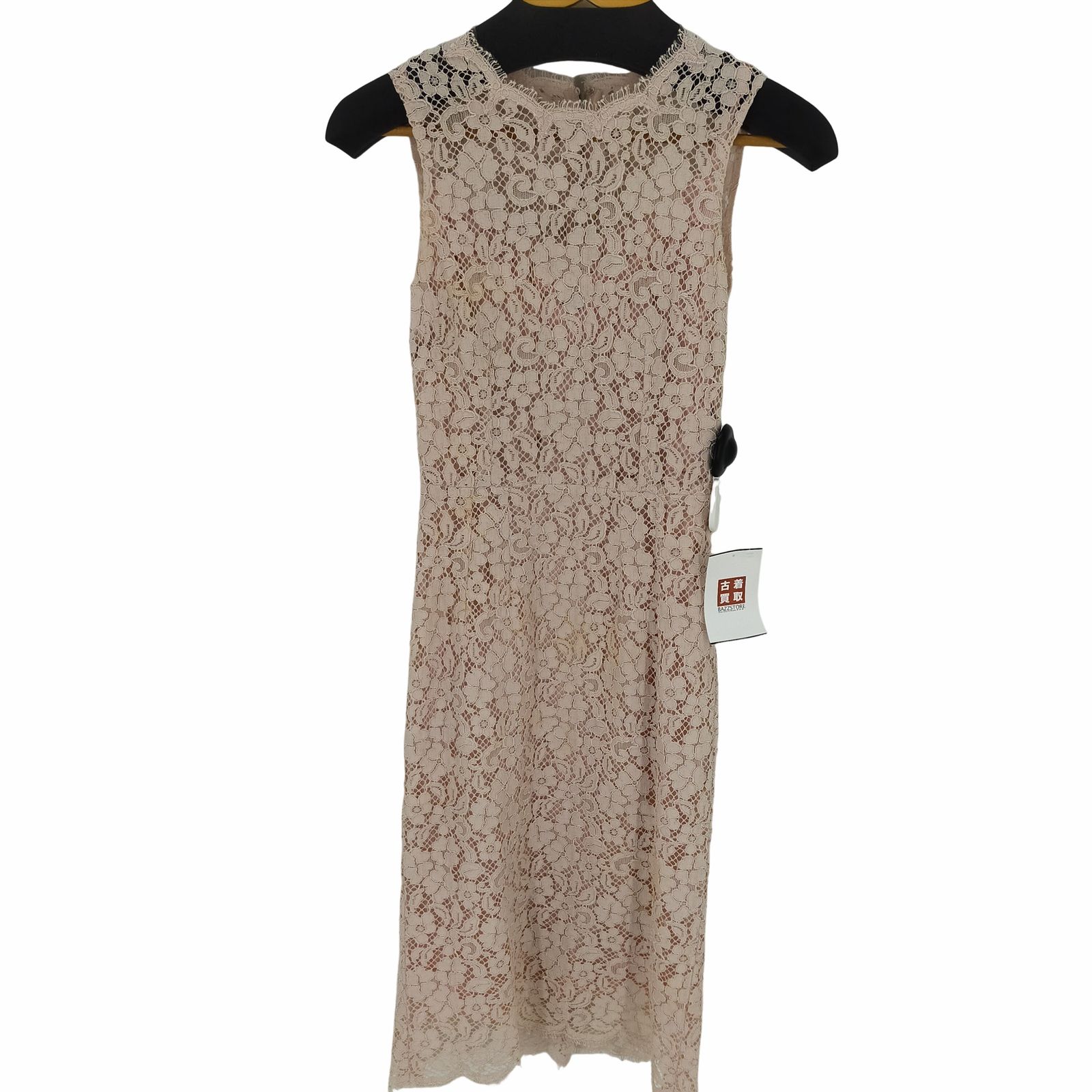 Dolce&Gabbana ノースリーブ レース透けワンピース ERUKEI エルケイ】フラワーレース/ テールカット/ ノースリーブ