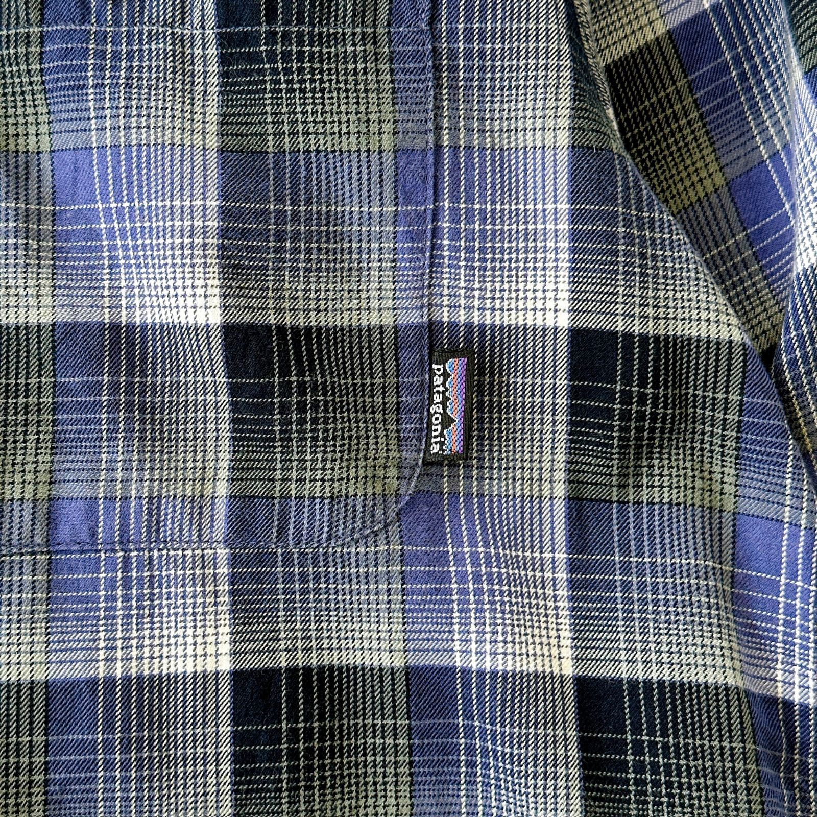 90s パタゴニア ポルトガル製 ライト フランネルシャツ チェック Y2495