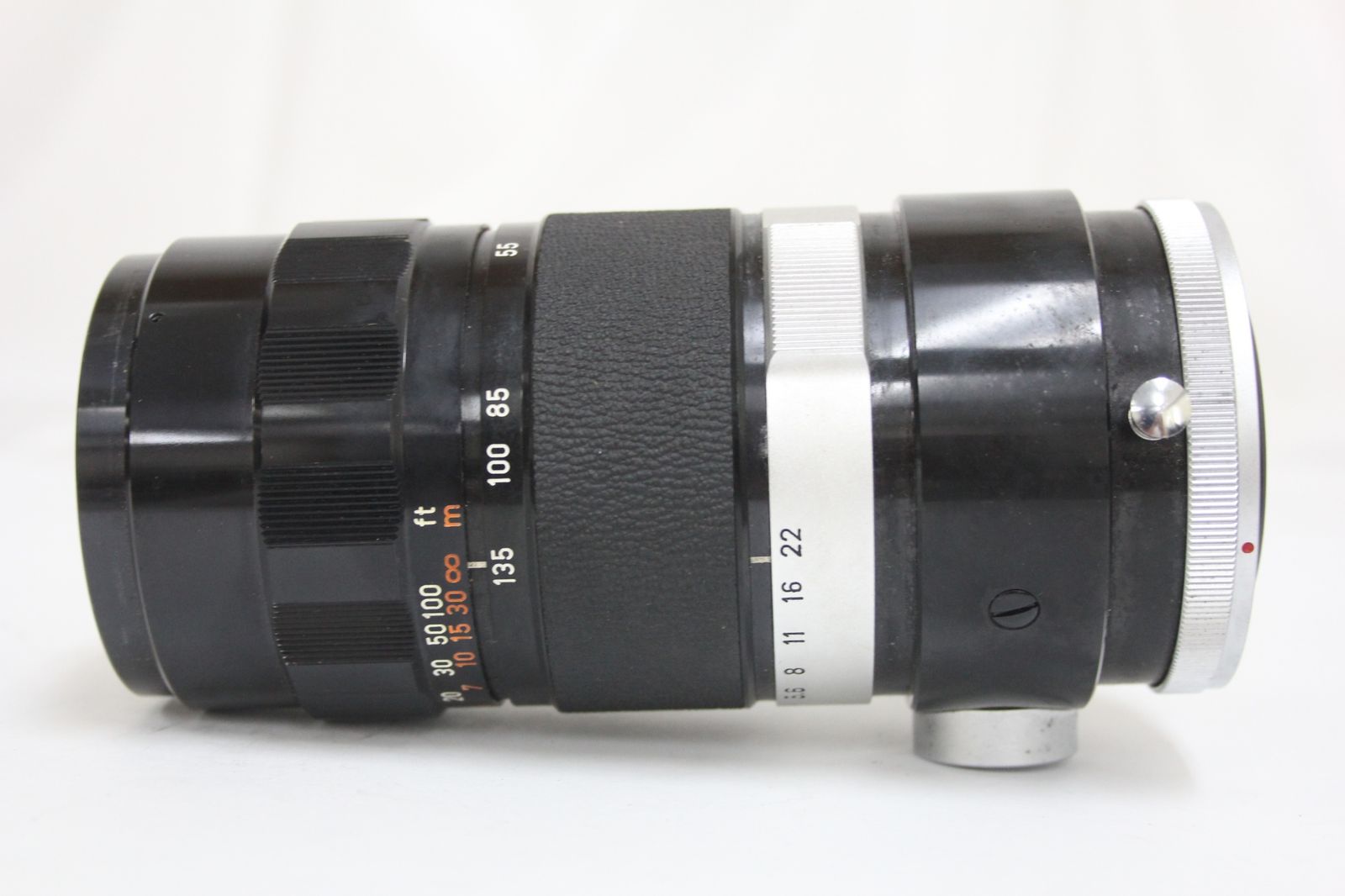 返品保証】 キャノン Canon Zoom Lens FL 55-135mm F3.5 前後キャップ