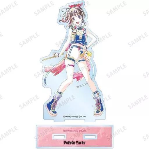 バンドリ 山吹沙綾 アクリルピンズ バンドリ！ ガールズバンドパーティ！ アクリルスタンド 山吹沙