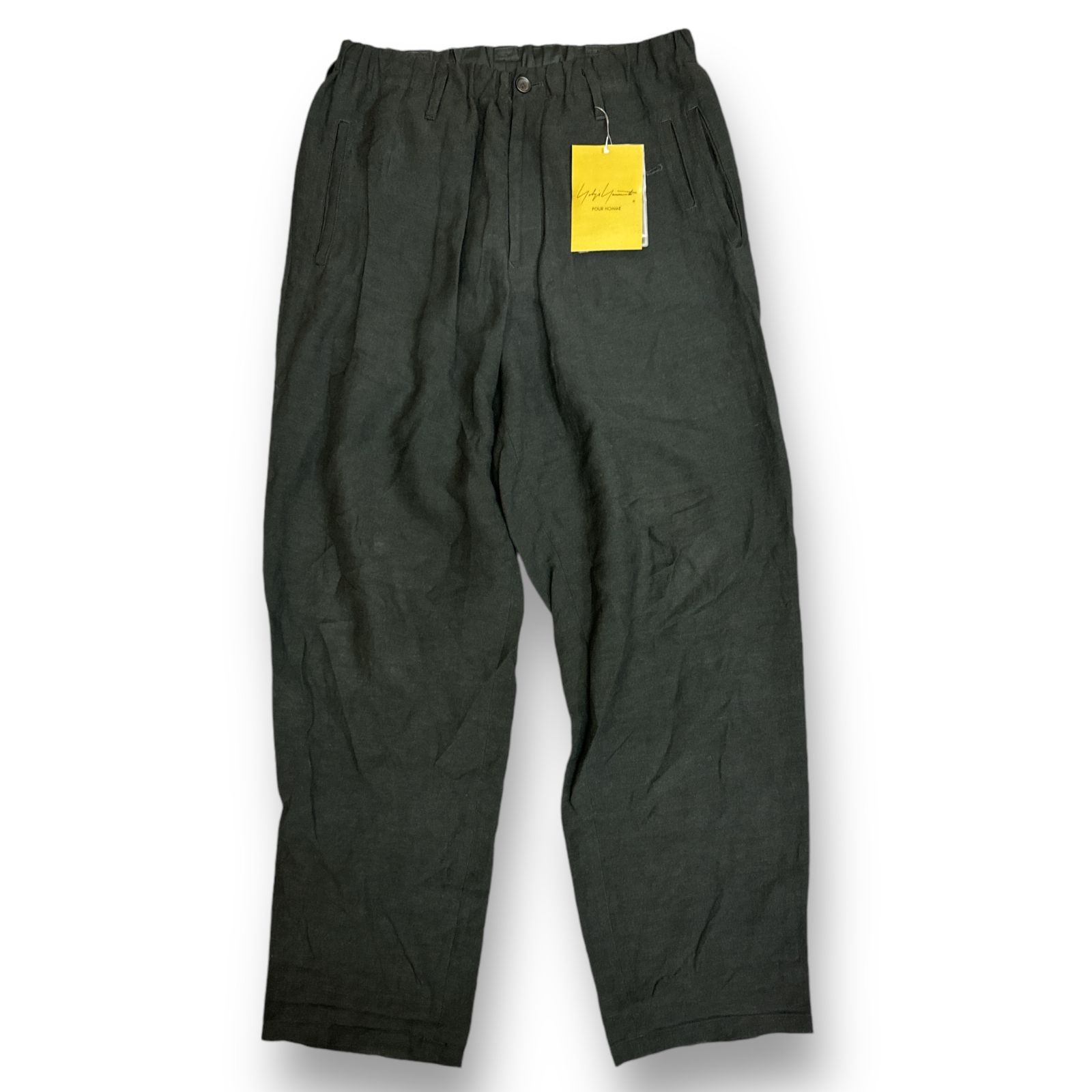 定価72600円 Yohji Yamamoto POUR HOMME LI/RYCANVAS 5 POCKETS PANTS