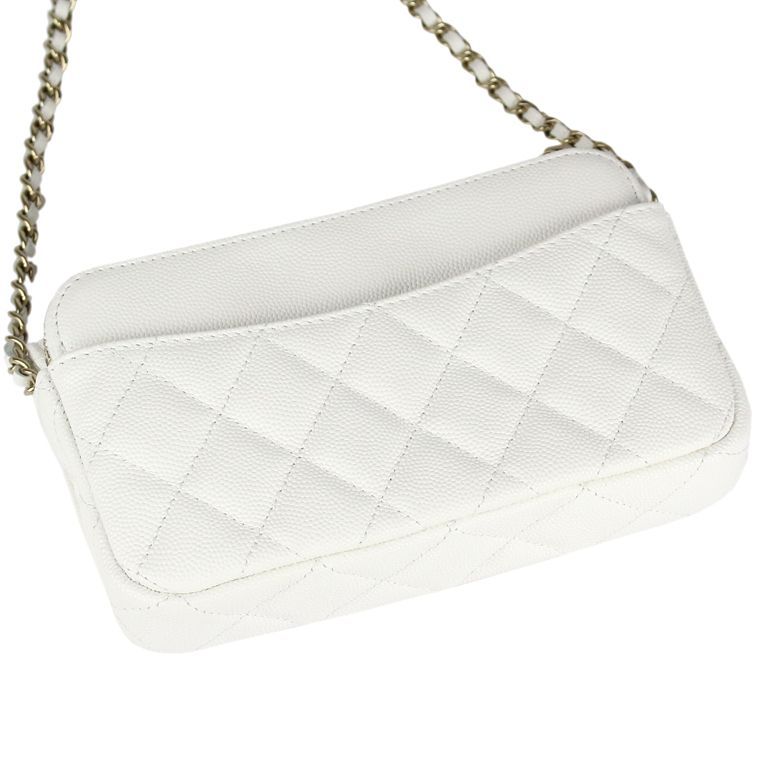 CHANEL/シャネル マトラッセ フラップ フォン ケース(チェーン CHANEL/シャネル マトラッセ フラップ フォン ケース(チェーン