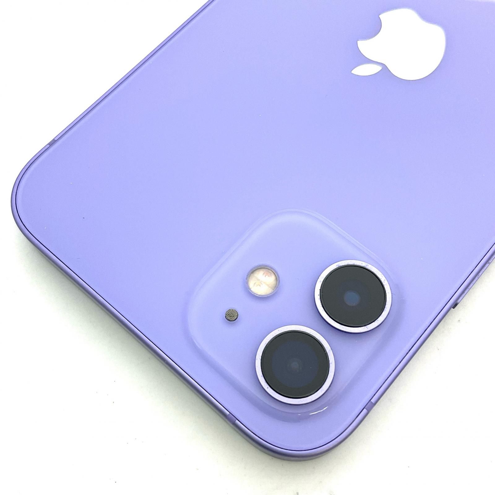 iPhone 12 64GB パープル Softbank SIMフリー 白ロム 動作確認済