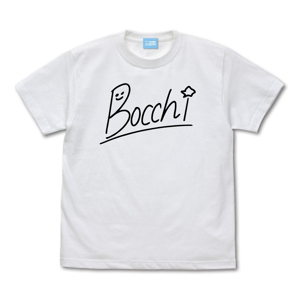 【格安，お得】 【新品/公式】ぼっち・ざ・ろっく！_Mサイズ_ぼっちちゃんのサイン Tシャツ/WHITE- 公式グッズ colleize その他