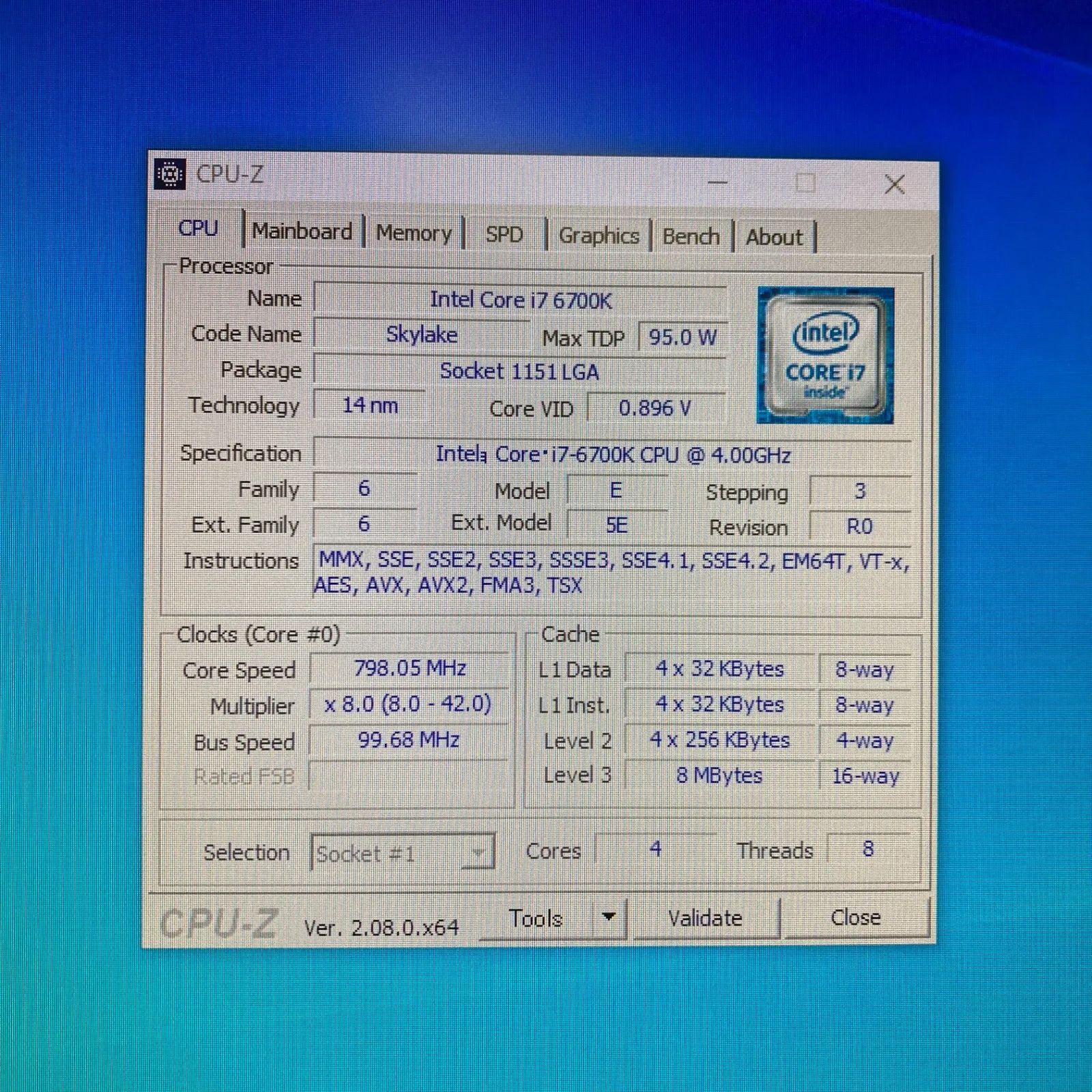 動作確認済み】Intel Core i7-6700K CPU - CPU