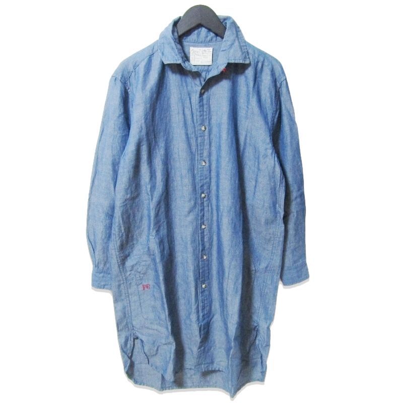【美品】PORTER CLASSICポータークラシック 長袖シャツコットン PORTER CLASSIC ポータークラシック シャツ コットン 長袖