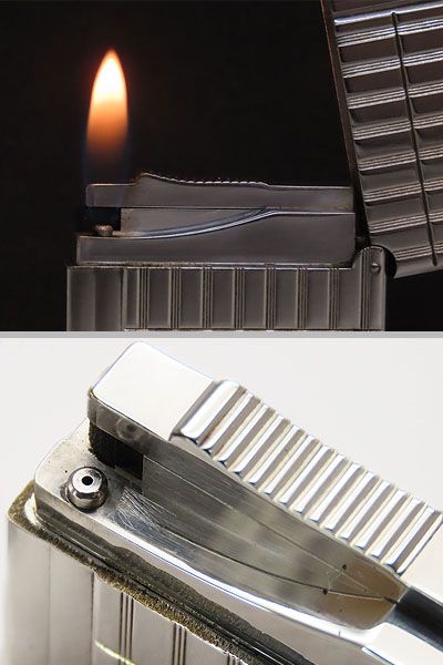 ローラーガスライター シルバー