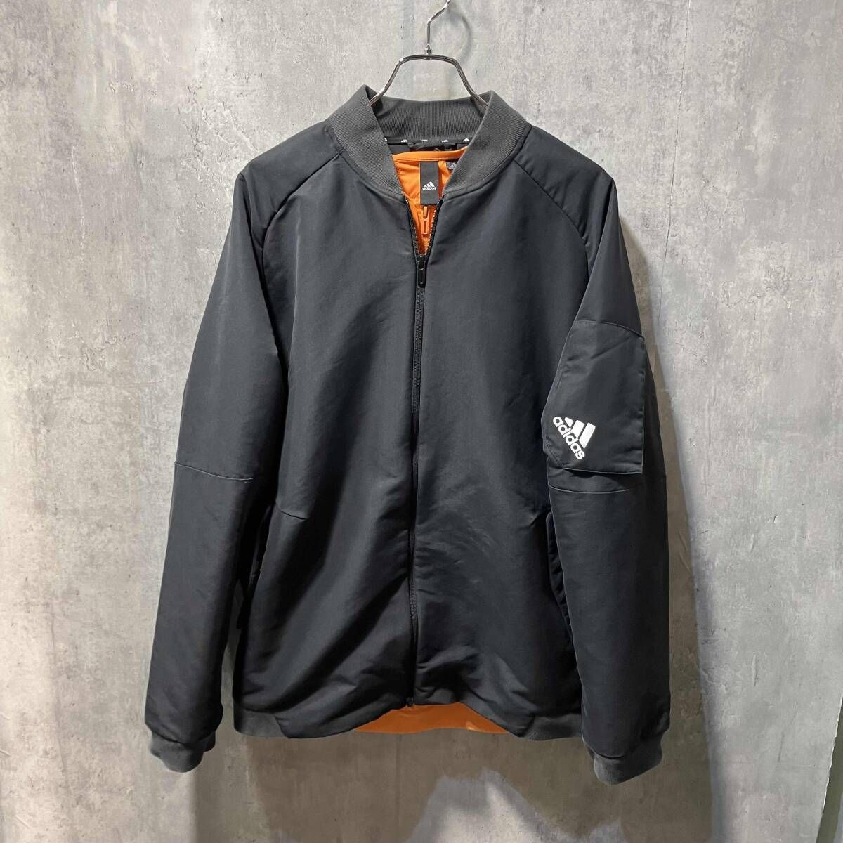 adidas Designed 4 Gameday レイヤードボンバージャケット ブラック 