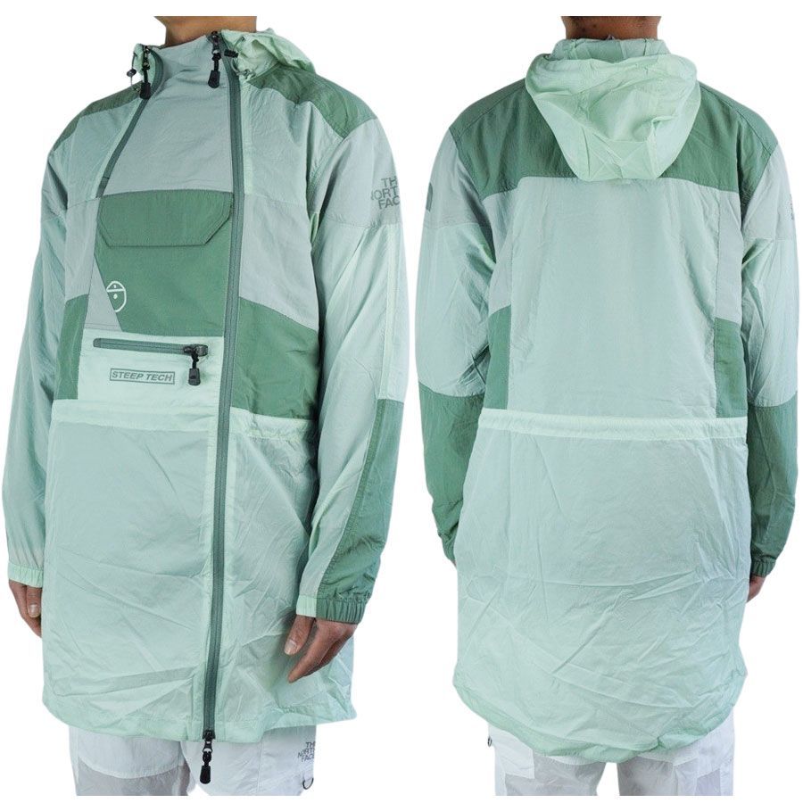 ノースフェイス USA企画 日本未発売 THE NORTH FACE メンズ STEEP TECH LT WIND JKT スティープ テック  ウインドジャケット ホワイト グリーンミスト 90年代 - メルカリ