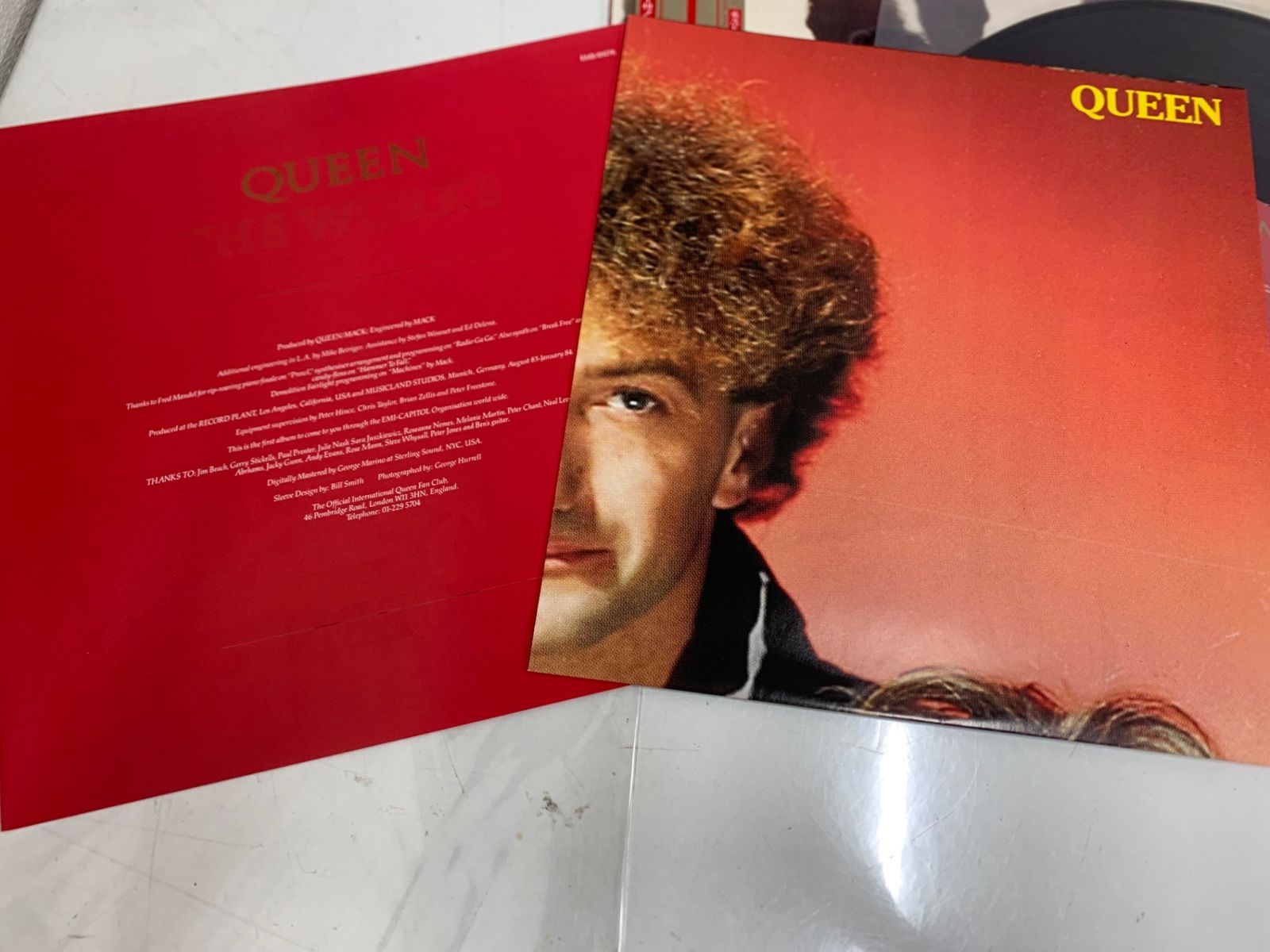 Queen LPレコード　4点セット　おまけ付き LPレコード Queen クイーン The Works EMS-91076 - メルカリ