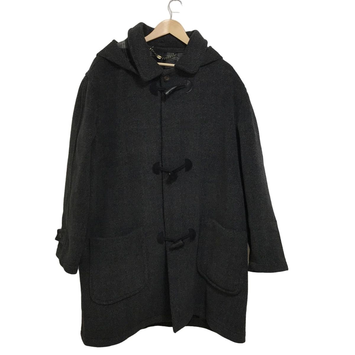 dunhill|ALFREDDUNHILL ダンヒル ダッフルコート サイズL メンズ - ダークグレー 長袖|冬