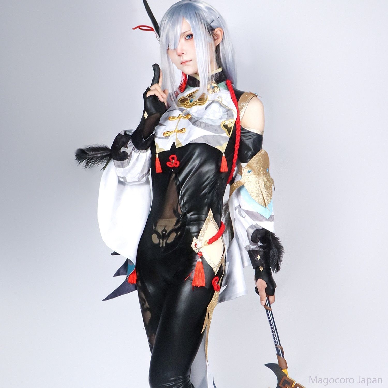 コスプレ衣装原神申鶴アニメコスプレ全身タイツゲームキャラクター衣装コスチュームレディース