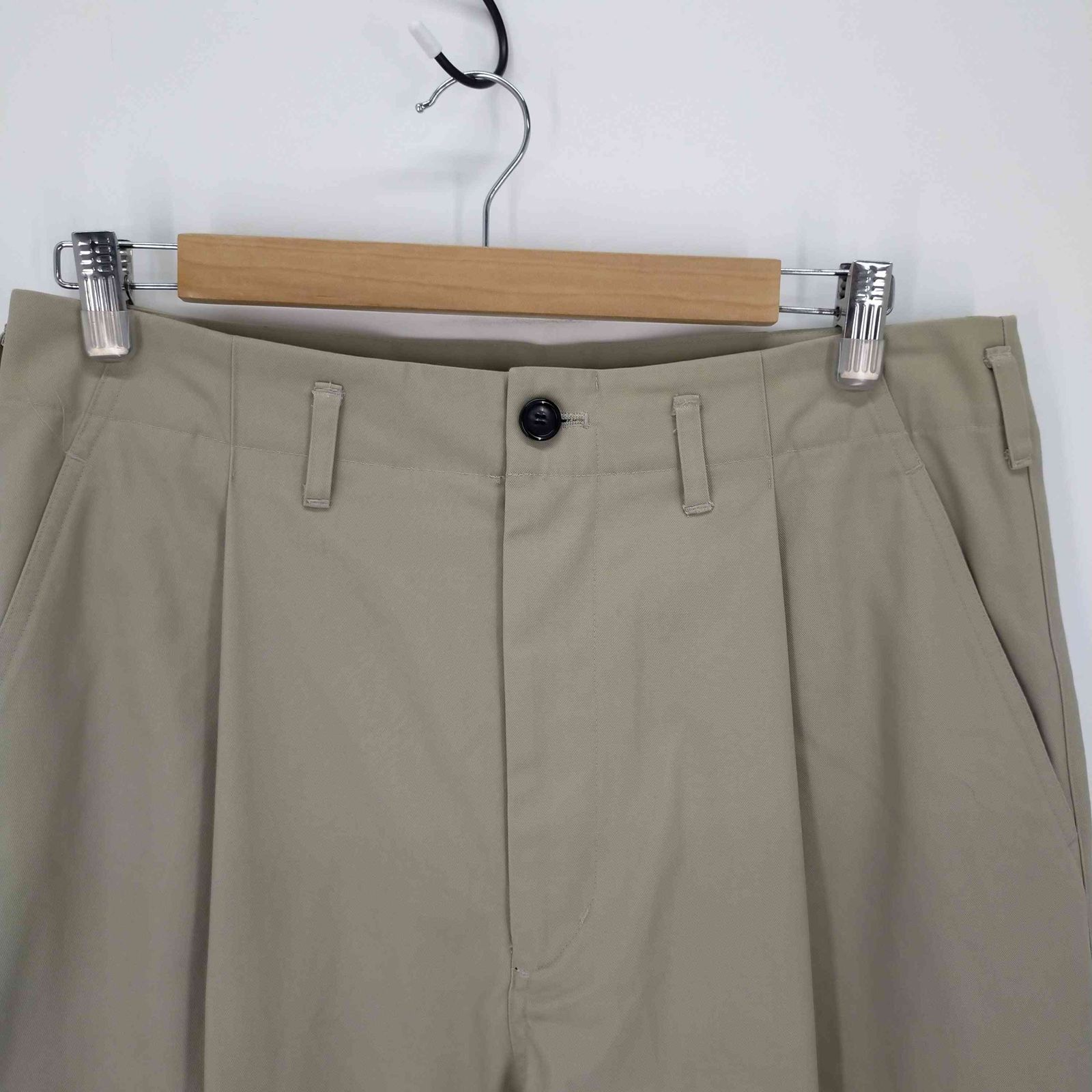 ヴォアーブ VOAAOV 23SS Organic Cotton Recycle Polyester Twill Wide Pants メンズ 2 -  メルカリ