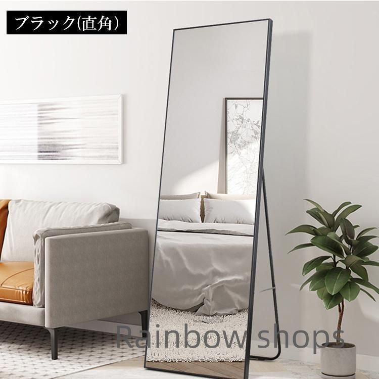 アンティーク】木枠 全身 姿見 鏡 スタンドミラー北欧レトロ 西海岸