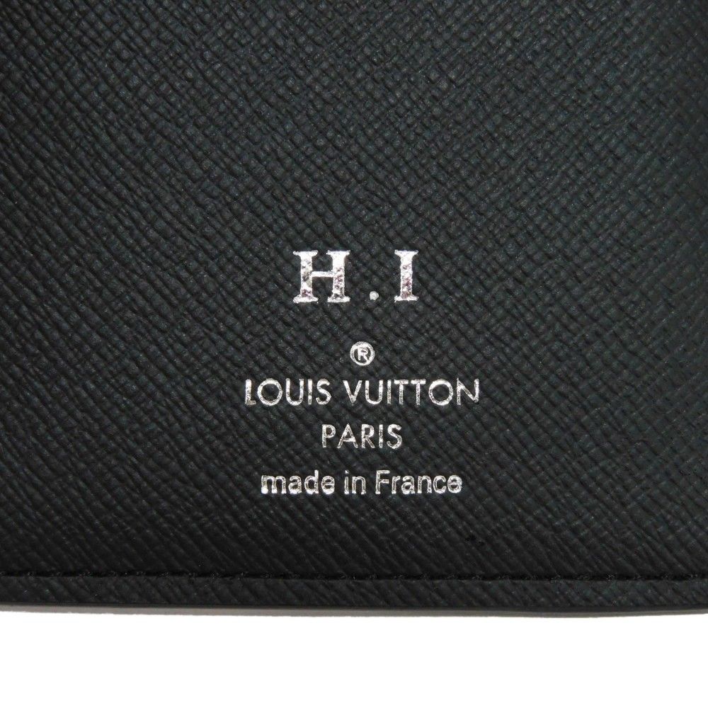 LOUIS VUITTON ルイ・ヴィトン ポルトフォイユ ブラザ LVロゴ フラワー  