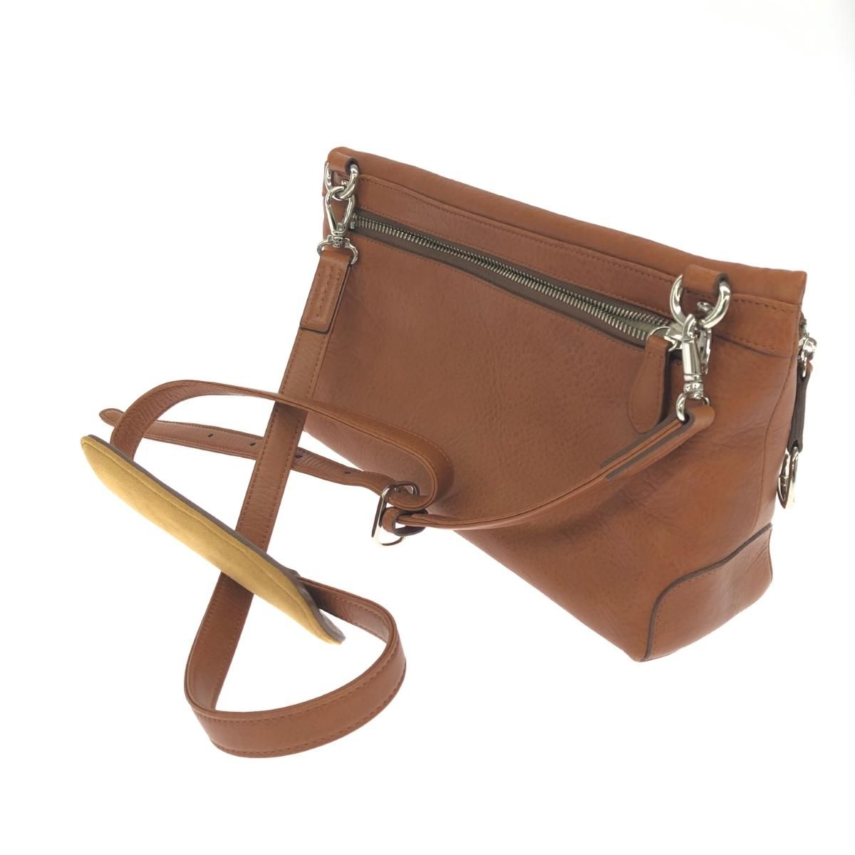 SOMES SADDLE ソメスサドル ショルダーバッグ ブラウン レザー