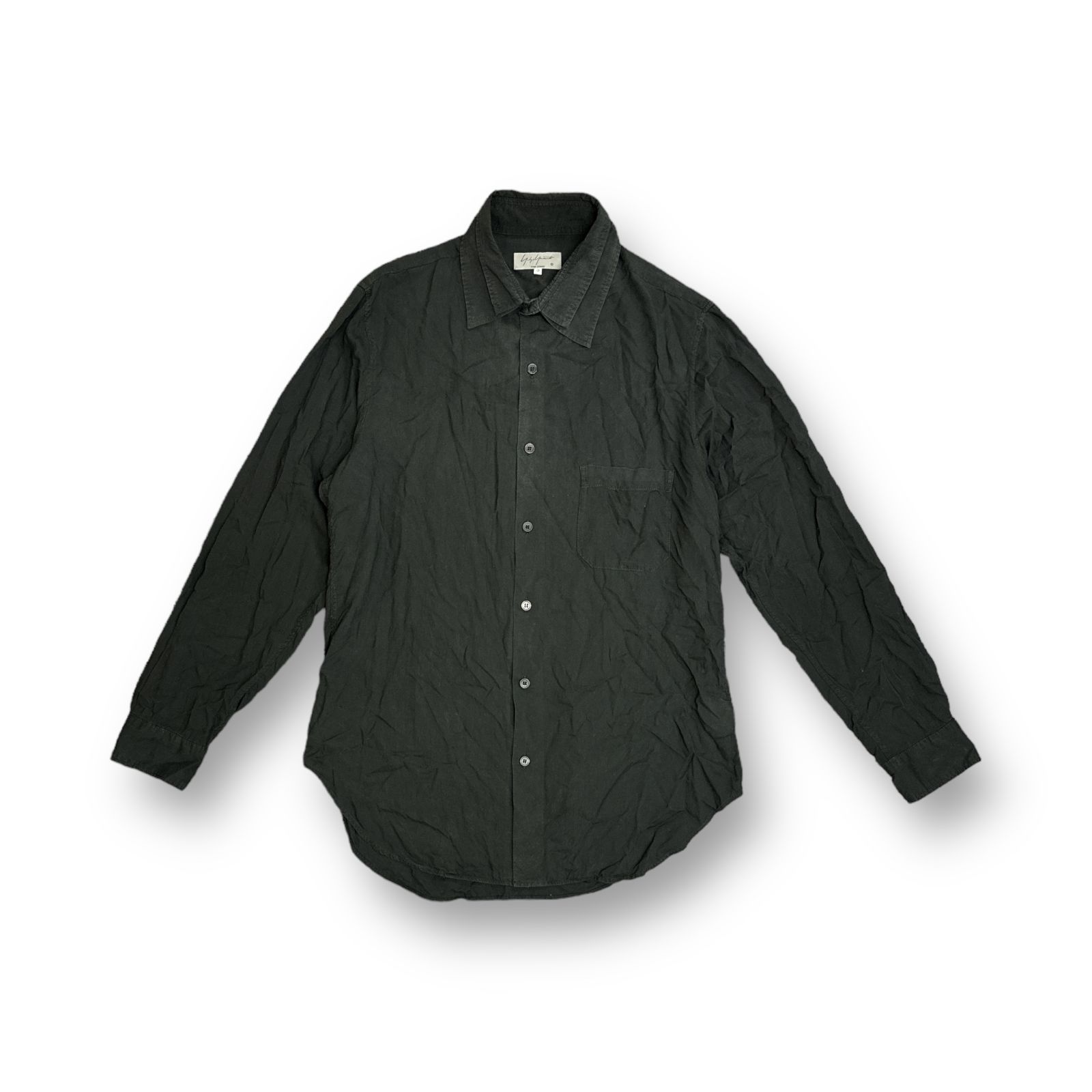 Yohji Yamamoto あかるい テンセル シャツ