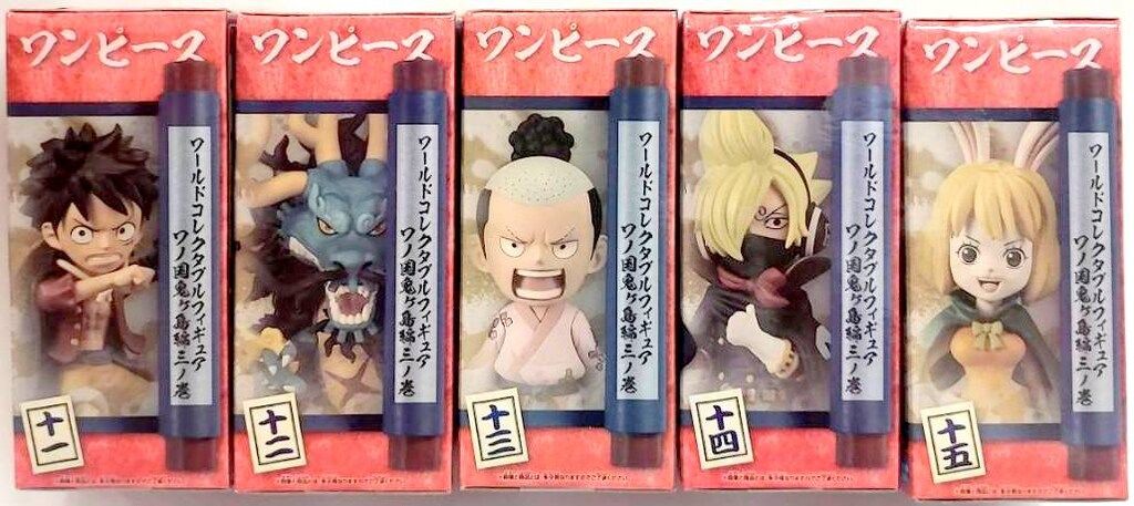 BANPRESTO - ONE PIECE ワールドコレクタブルフィギュア ワノ国鬼ヶ島編3  5種類 Amazon.co.jp: ワンピース ワールドコレクタブルフィギュア ワノ