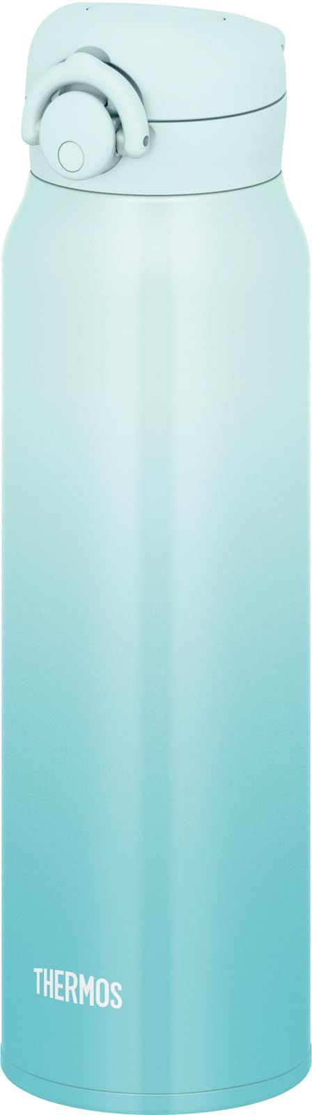 Color アクアグリーン_Size 750 ml サーモス 水筒 真空断熱ケータイマグ 750ml アクアグリーン 飲み口外せてお手入れ簡単 軽量タイプ ワンタッチオープン ステンレス ボトル 保温保冷 JNR-753LTD AQ-GR