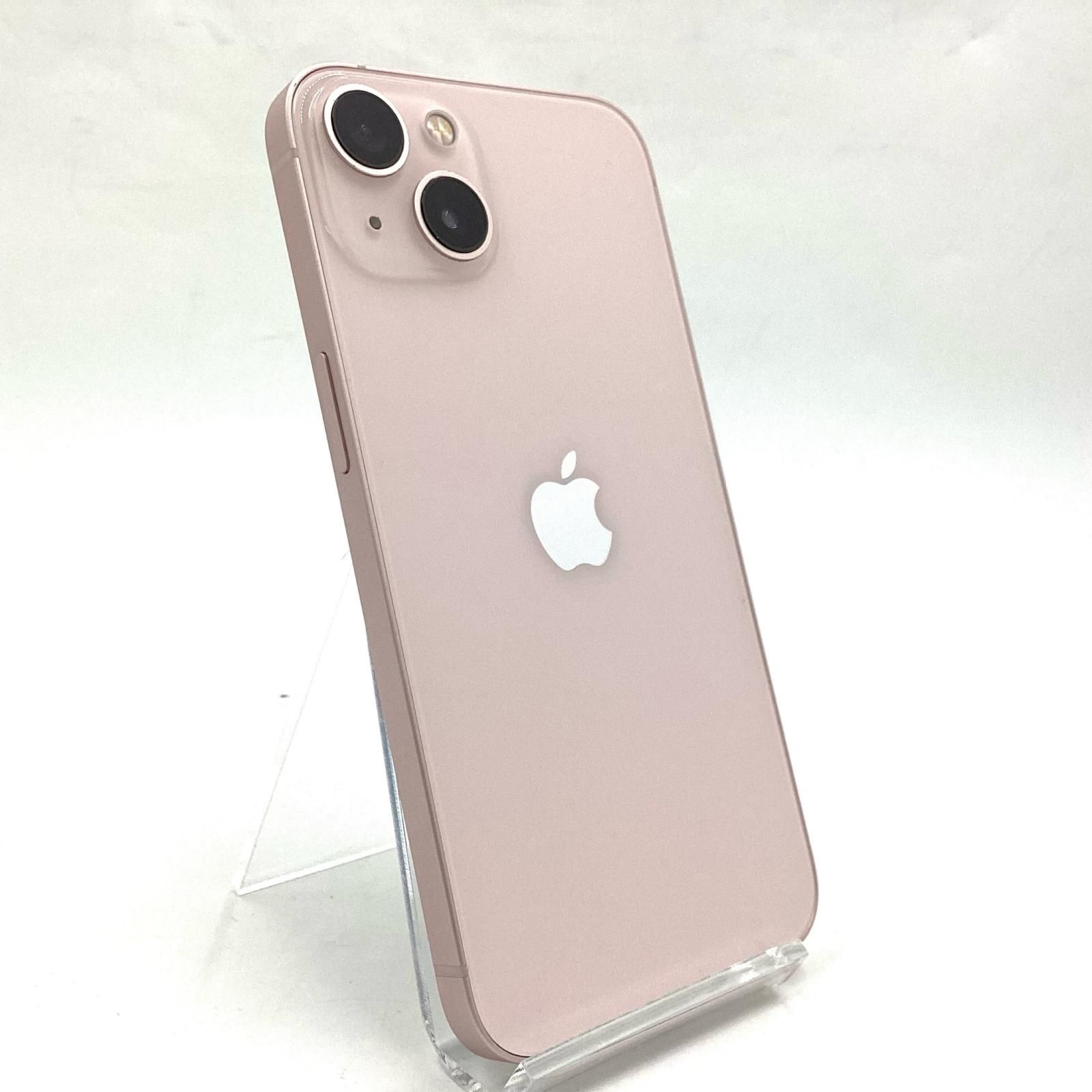 全額返金保証】【最速発送】Apple iPhone 13 128GB ピンク au 85% 動作 
