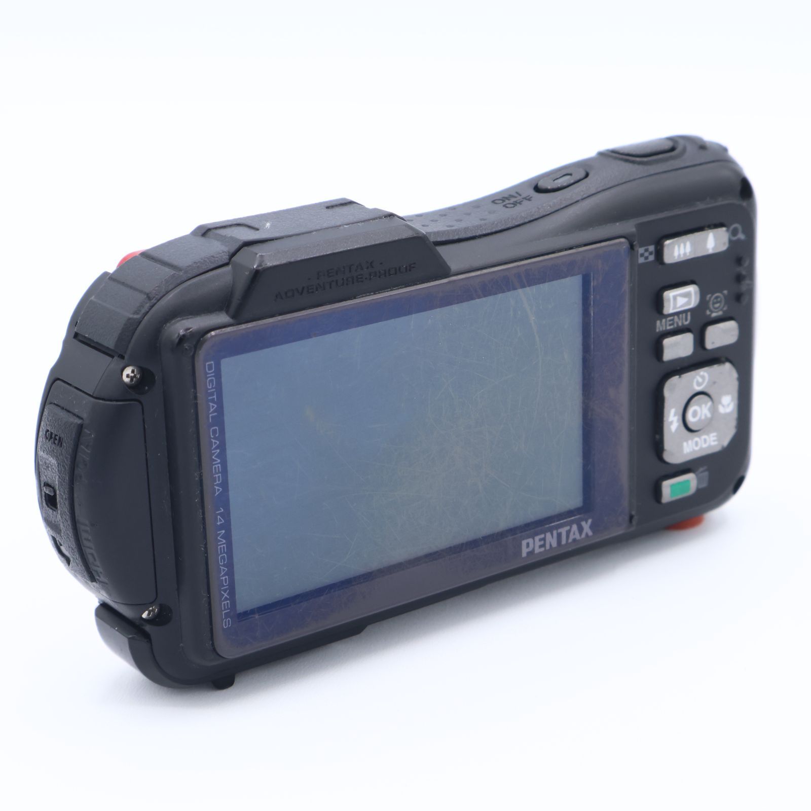 夢が叶う PENTAX ペンタックス 防水デジタルカメラ PENTAX WG-10 レッド 1cmマクロ マクロスタンド付属 PENTAX WG-10RD 251007_1203969