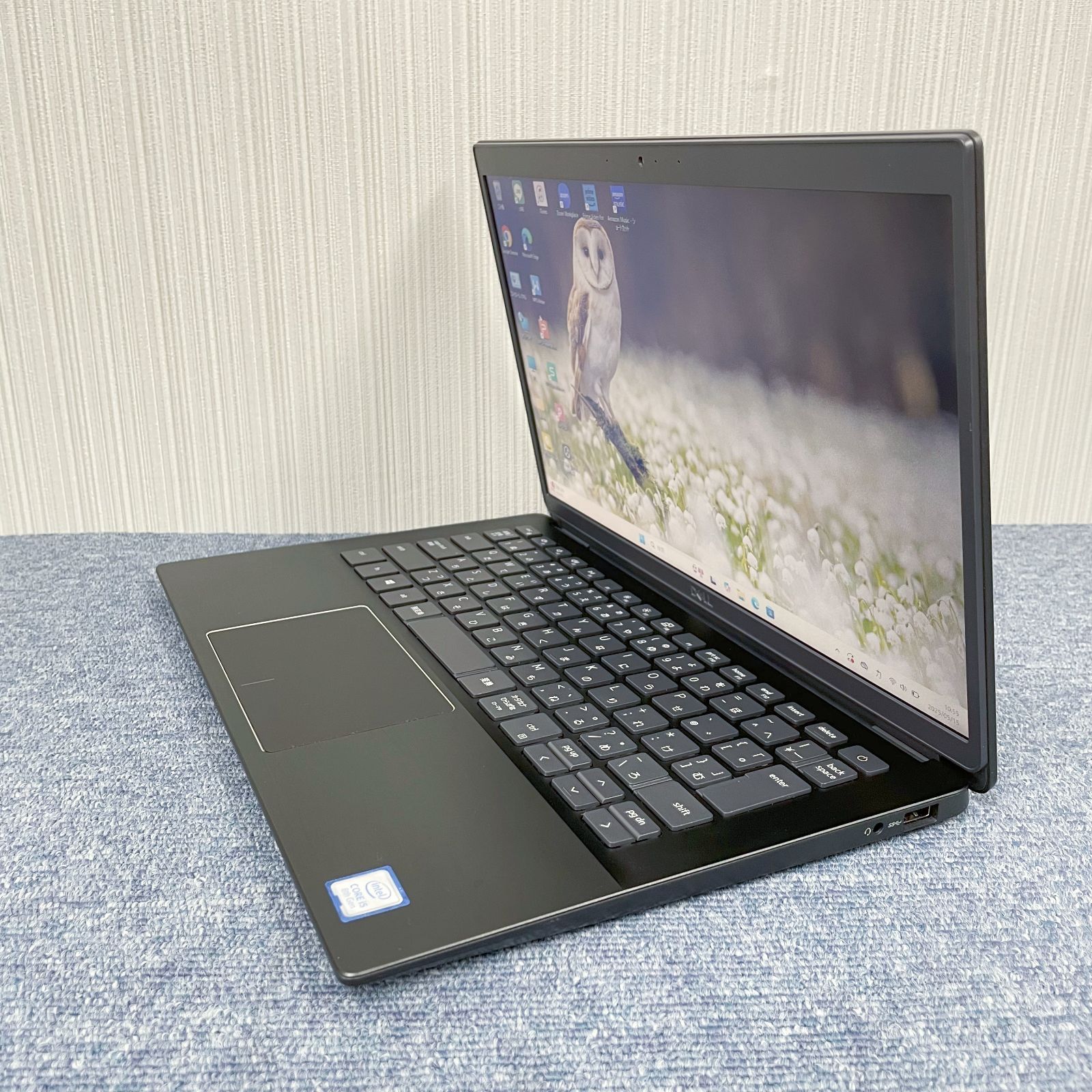 Y261 DellノートパソコンSSDメモリ8G高速Windows11オフィス付 ノートPC