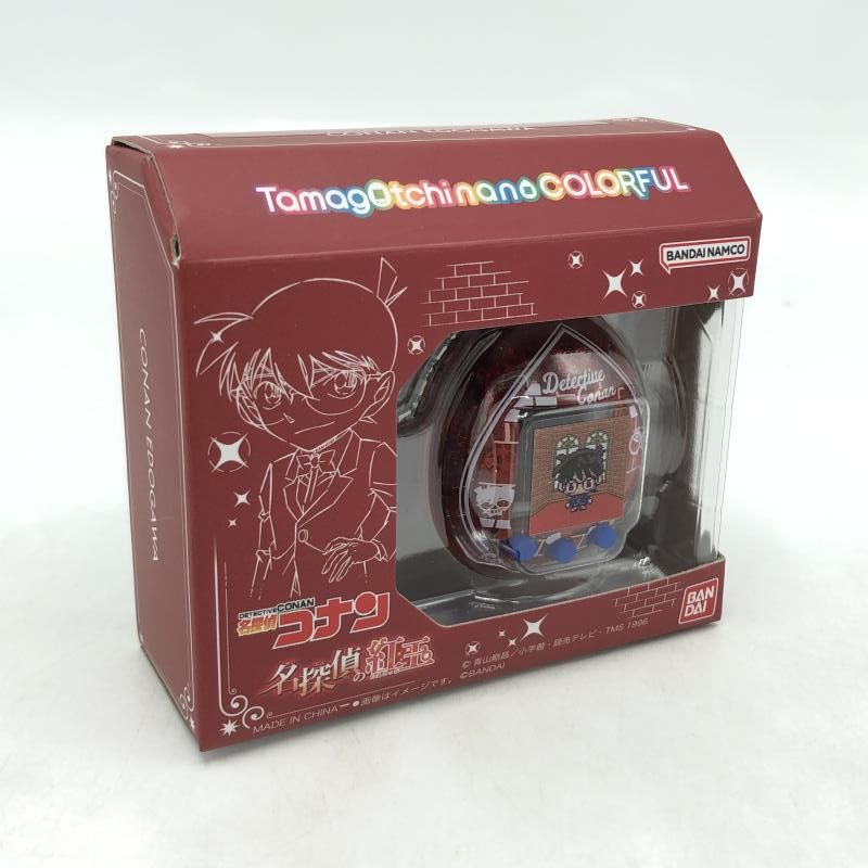 中古】未開封)バンダイ Tamagotchi nano colorful 名探偵の紅玉