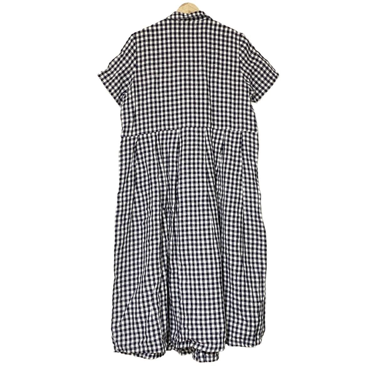 FLW リネン ワンピース FLW リネンワンピース カシュクールワンピース