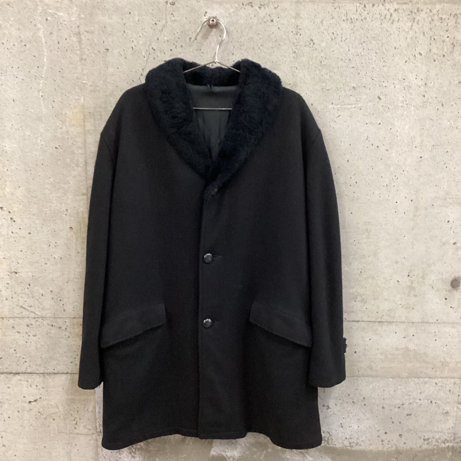 vintage黒ギャングコート60's〜70's - メルカリ