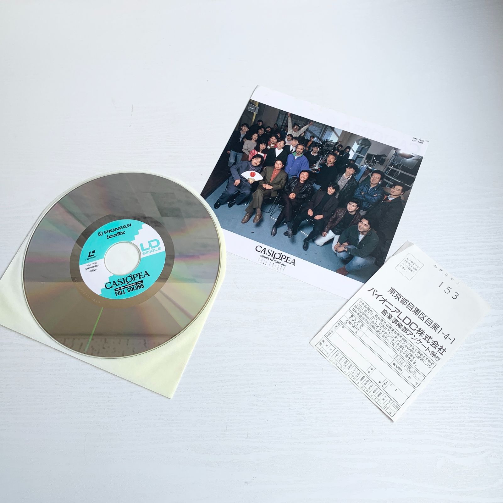 CASIOPEA カシオペア LPレコード Photographs フォトグラフス ＆ LD