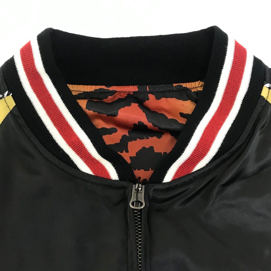 倉吉店】 墓場の画廊 花の慶次 前田慶次 リバーシブルスカジャン