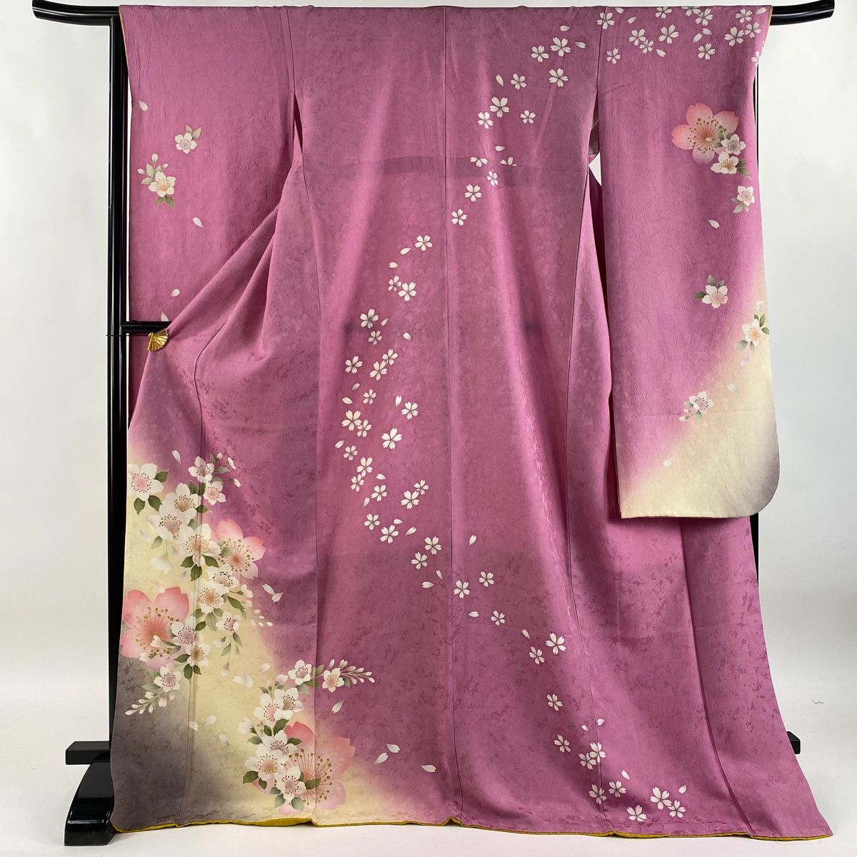 振袖 身丈161.5cm 裄丈66.5cm M 袷 袋帯フルセット 雪輪 几帳 金糸 金銀糸 赤 正絹 美品 秀品 中古 振袖 身丈161.5cm 裄丈66.5cm M 袷 袋帯フルセット 落款あり 有職