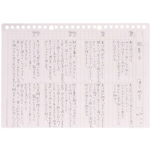 まとめ マルマン ルーズリーフ ルーズリーフ 暗記罫７ｍｍ ミックス B5 L1244-99 ×30セット MARWIL-DEMENAGEMENTS_CH