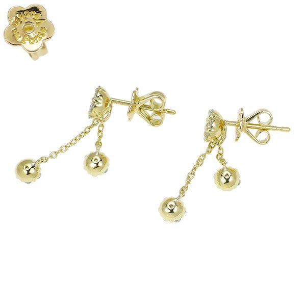 ポンデヴェキオ ピアス カラーストーン お花 新作発売】SPRING