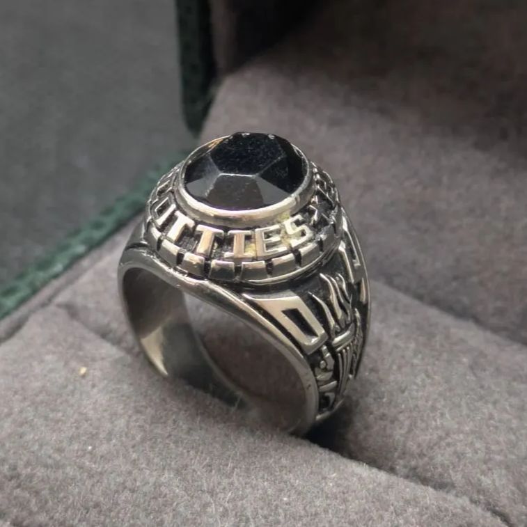 カレッジリング 2004年 シルバー 10号 LAMAR SCOTTIES
