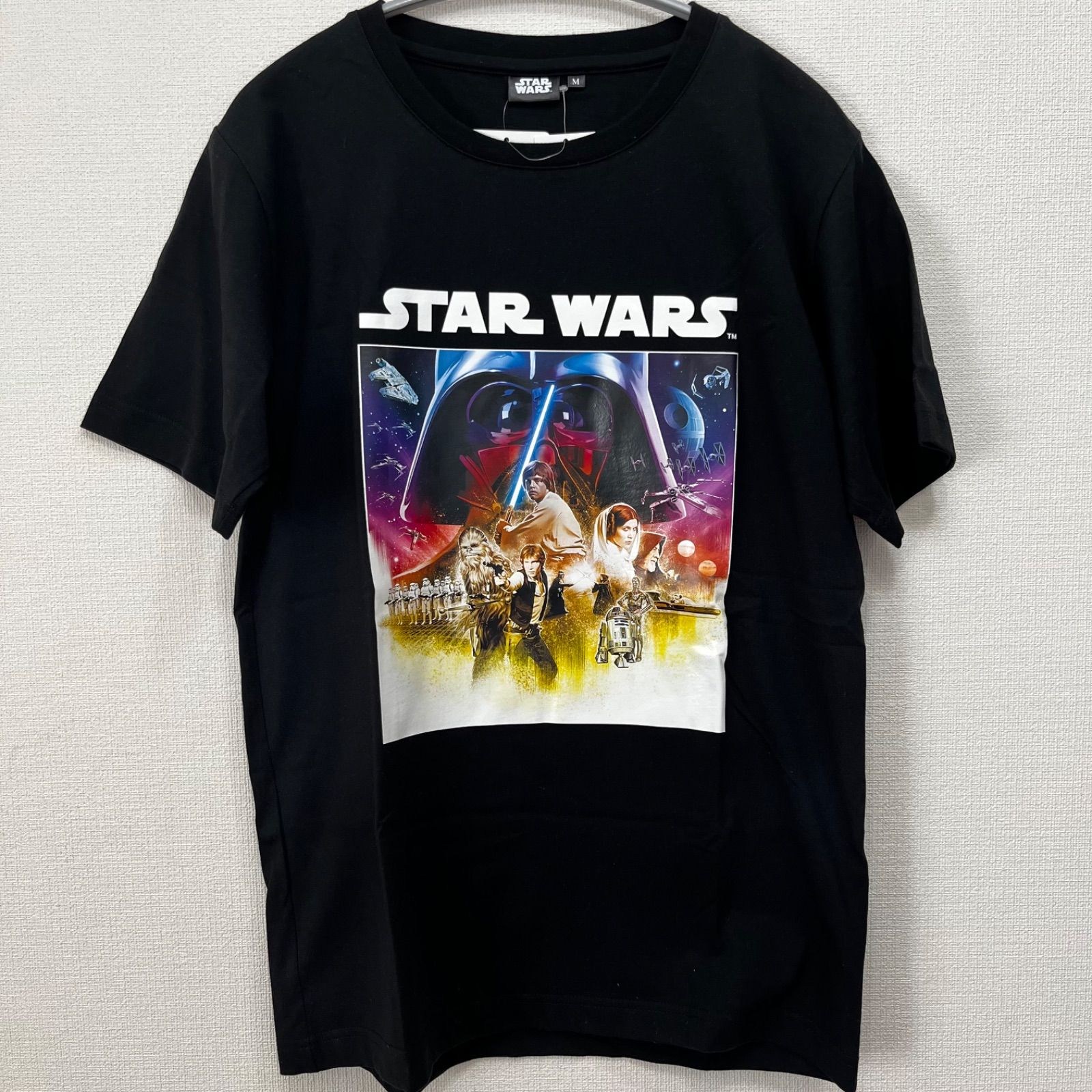 新品 スターウォーズ STAR WARS ムービーTシャツ Mサイズ 映画Tシャツ 