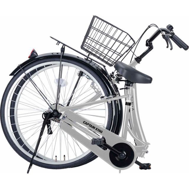 自転車 キャプテンスタッグ CAPTAIN STAG 折りたたみ 自転車 エルナ FDB260