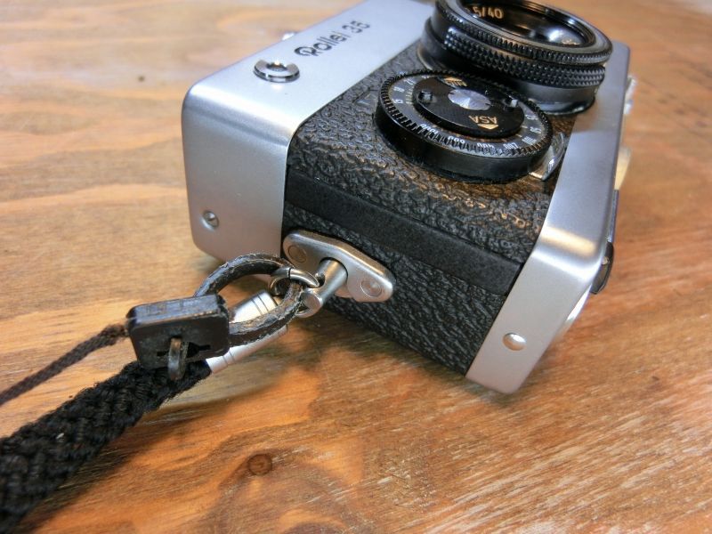 7535 良～美品 Rollei 35 露出計OK シンガポール製 シルバー