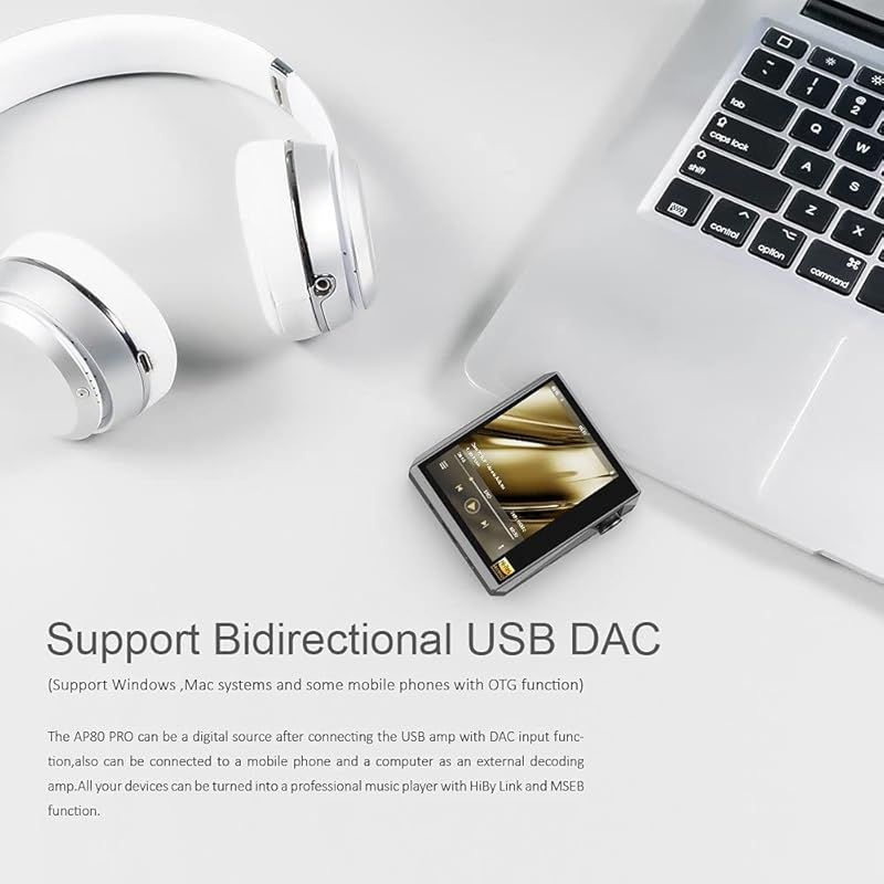 Bluetooth付きHIDIZSAP80 PRO MP3プレーヤー、LDAC/aptX/FLAC/Hi-Resオーディオ/FMラジオ付き  ロスレスミュージックプレーヤー、フルタッチスクリーン付きデジタルオーディオプレーヤー 1 - メルカリ