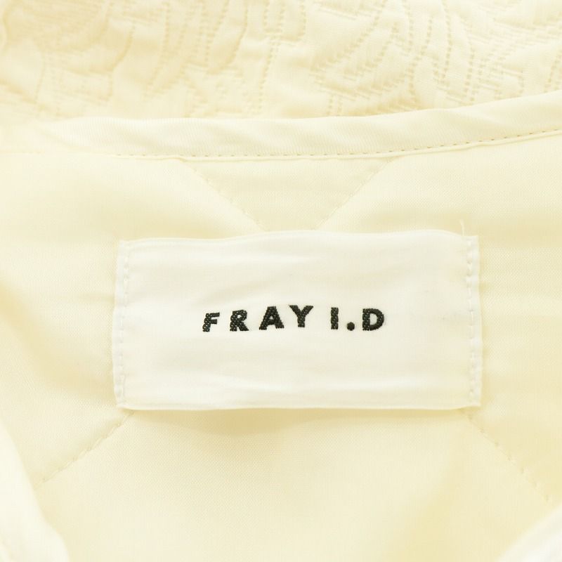 FRAY.ID ジャガードキルティングブルゾン 新品 FRAY I.D フレイ 