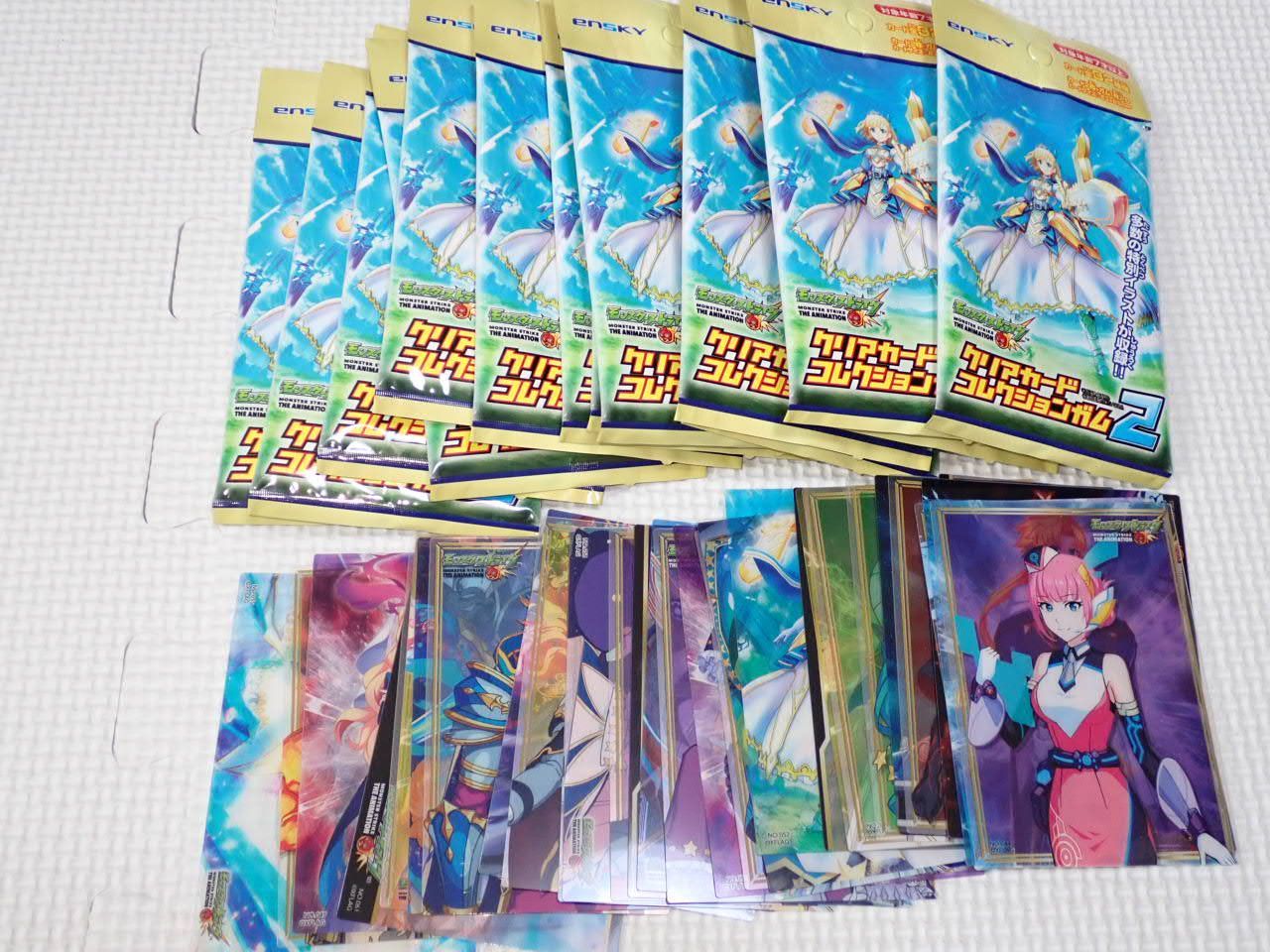モンスターストライク クリアカードコレクションガム2 カートン1箱(15BOX) モンスターストライク クリアカードコレクションガム2 全32種類
