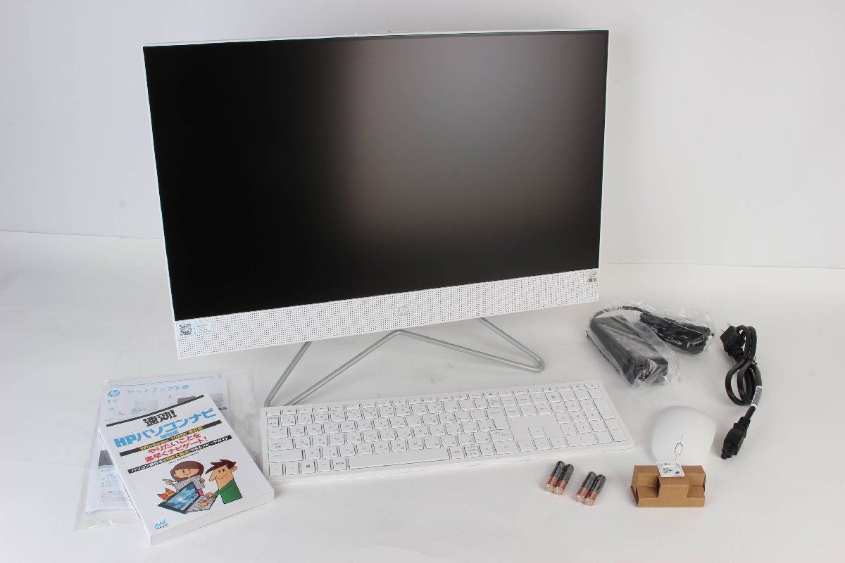 HP デスクトップパソコン All-in-One 24-df0202jp-OHB ピュアホワイト