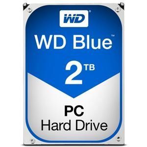 【中古】「非常に良い」WESTERN DIGITAL WD Blueシリーズ 3.5インチ内蔵HDD 2TB SATA3(6Gb/s) 5400rpm64MB WD20EZRZ-RT