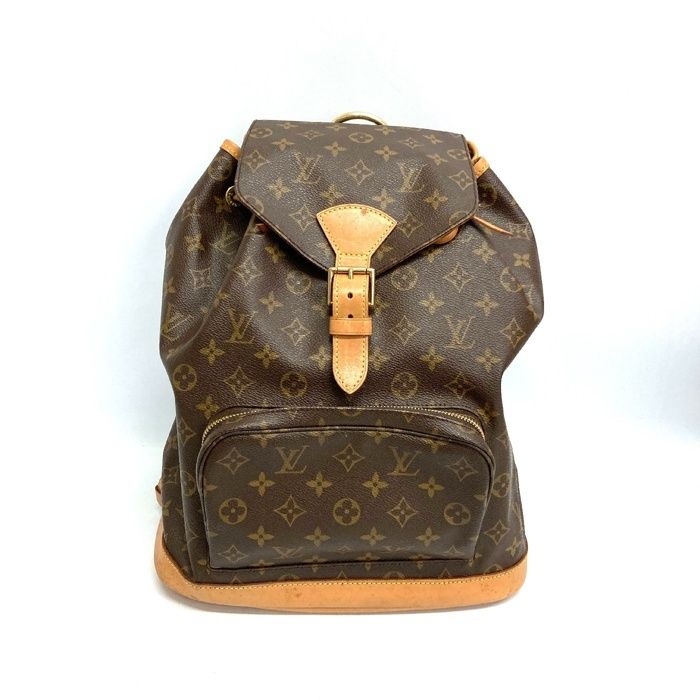 LOUIS VUITTON ルイヴィトン M51135 モンスリGM リュックサック バックパック ブラウン