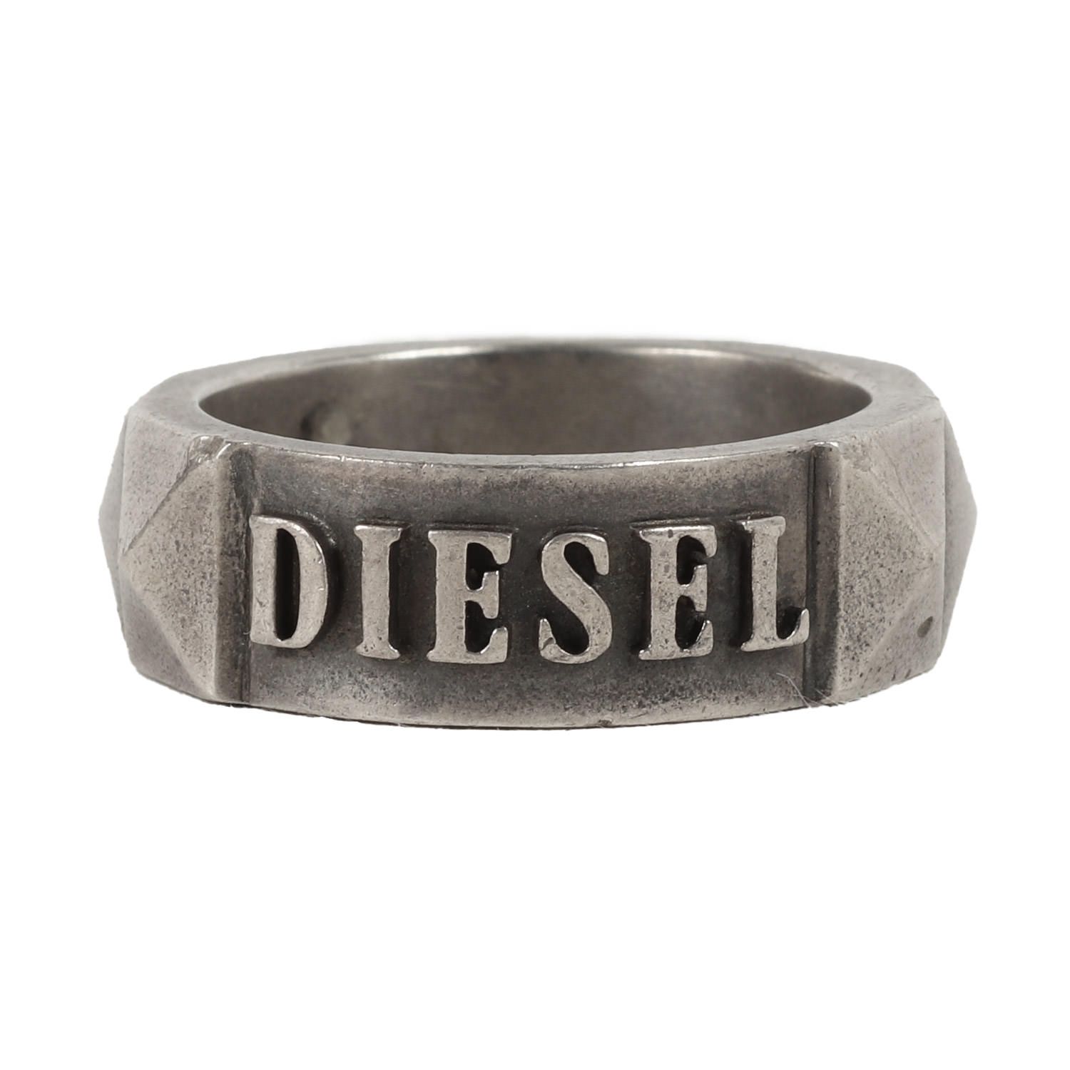 DIESEL リング 16号 DIESEL ディーゼル 指輪 メンズ ステンレス シルバー リング 16