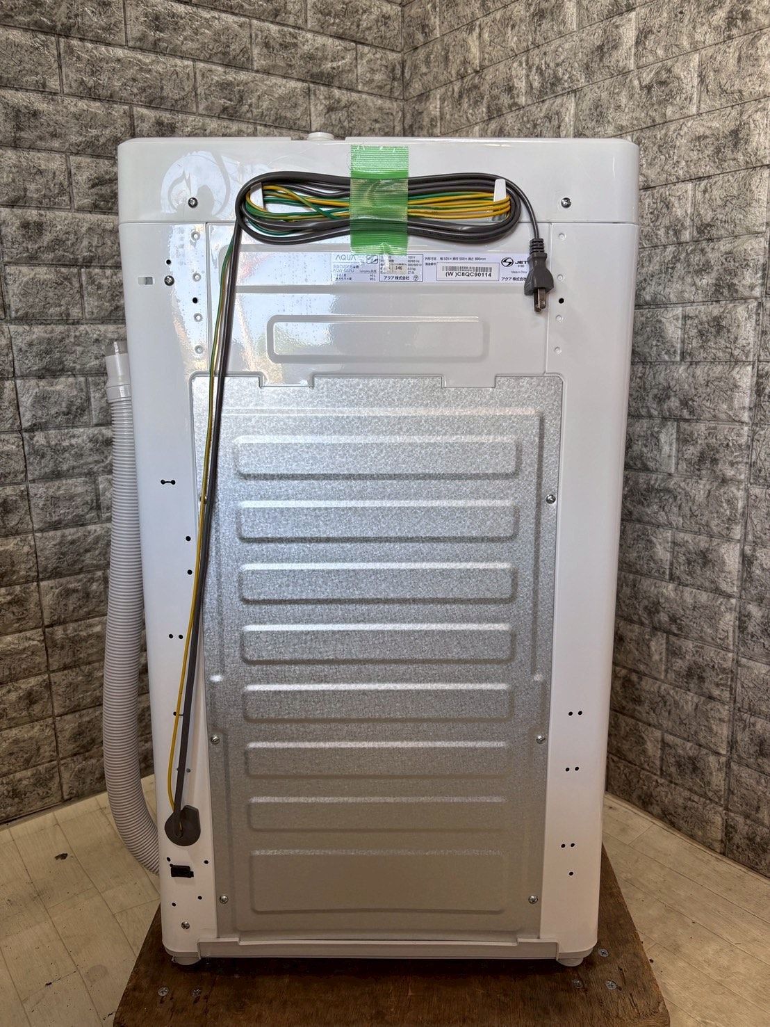 大阪送料無料☆3か月保障付き☆洗濯機☆アクア☆5kg☆2024年☆AQW-G5RJ