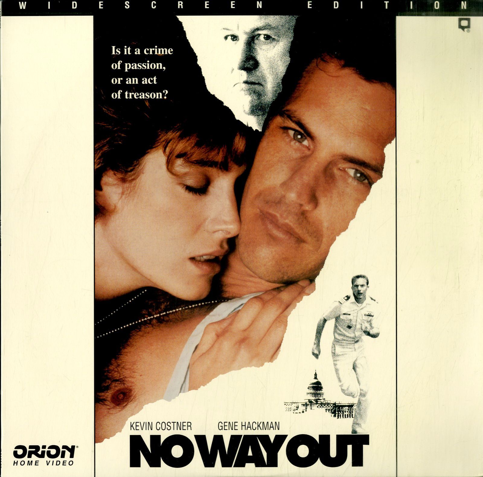 LD1枚 / ケビン・コスナー / 追いつめられて / No Way Out